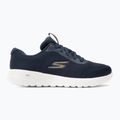 Férfi SKECHERS Go Walk Max Midshore navy/fehér/narancs cipő 2