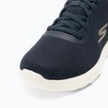 Férfi SKECHERS Go Walk Max Midshore navy/fehér/narancs cipő 8