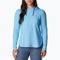 Columbia női trekking pulóver Sun Trek EU kapucnis pulóver kék 1981541