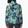 Columbia női Benton Springs Printed Fleece pulóver sötétkék 2021771 2