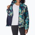 Columbia női Benton Springs Printed Fleece pulóver sötétkék 2021771 4