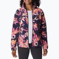 Columbia női fleece pulóver Benton Springs Printed Fleece rózsaszín és tengerészkék 2021771 6