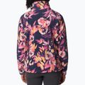 Columbia női fleece pulóver Benton Springs Printed Fleece rózsaszín és tengerészkék 2021771 2