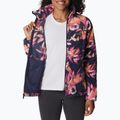 Columbia női fleece pulóver Benton Springs Printed Fleece rózsaszín és tengerészkék 2021771 4