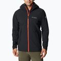 Columbia Platinum Peak férfi softshell kabát fekete 2034431010 6