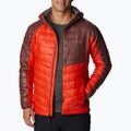 Férfi Columbia Platinum Peak kapucnis pehelypaplan dzseki piros 2008611839