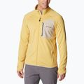 Columbia férfi Triple Canyon Full Zip trekking pulóver sárga 2031311