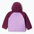 Columbia Powder Lite Hooded gumdrop/marionberry gyermek pehelypaplan kabát 6