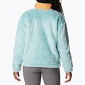 Columbia Boundless Discovery Sherpa női trekking pulóver aqua haze/sunset peach 2
