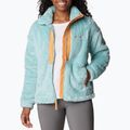Columbia Boundless Discovery Sherpa női trekking pulóver aqua haze/sunset peach 4