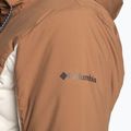 Columbia Mountain Croo II Mid Down női kabát kréta/kamell barna 10