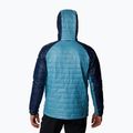 Férfi Columbia Platinum Peak kapucnis pehelypaplan dzseki shasta/collegiate navy 2