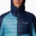Férfi Columbia Platinum Peak kapucnis pehelypaplan dzseki shasta/collegiate navy 6