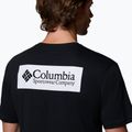 Férfi túrapóló Columbia North Cascades black/csc box logo 5