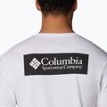 Férfi túrapóló Columbia North Cascades white/csc box logo 5
