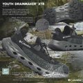 Gyerekcipők Columbia Youth Drainmaker XTR black/pure silver 8