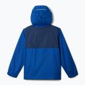 Columbia Rainy Trails II Fleece mountain blue/ collegiate navy slub gyermek esőkabát 2