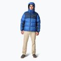 Férfi Columbia Pike Lake II Hooded mountain blue/ collegiate navy pehelypaplan kabát 2