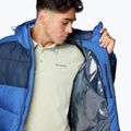 Férfi Columbia Pike Lake II Hooded mountain blue/ collegiate navy pehelypaplan kabát 5