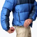 Férfi Columbia Pike Lake II Hooded mountain blue/ collegiate navy pehelypaplan kabát 6