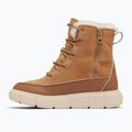 Sorel Youth Sorel Explorer III Lace barna buff/fehérített kerámia gyermek hócsizma 10