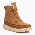 Sorel Youth Sorel Explorer III Lace barna buff/fehérített kerámia gyermek hócsizma