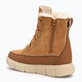 Sorel Youth Sorel Explorer III Lace barna buff/fehérített kerámia gyermek hócsizma 3