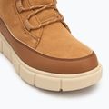 Sorel Youth Sorel Explorer III Lace barna buff/fehérített kerámia gyermek hócsizma 7