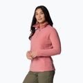 Női polár pulóver Columbia Glacial IV 1/2 Zip pink agave 4