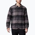 Férfi ing Columbia Windward II black multi windowpane check