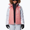 Női síkabát Columbia Snowy Summit Ins pink agave/white/cirrus grey dobby 4