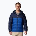 Férfi Columbia Powder Lite II Hooded mountain blue/ collegiate navy pehelypaplan kabát