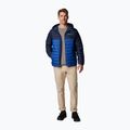 Férfi Columbia Powder Lite II Hooded mountain blue/ collegiate navy pehelypaplan kabát 5