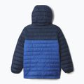 Columbia Powder Lite II kapucnis mountain blue/ collegiate navy gyermek pehelypaplan kabát 2