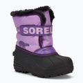 Sorel Gyermek Snow Commander gumdrop/lila lila hócsizma gumdrop/purple violet