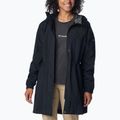 Columbia női hibrid dzseki Splash Side II parka fekete crinkle 4