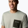 Férfi Columbia Hike Pocket Crew szafari/zöld táj póló 5