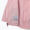 Columbia Rainy Trails II Fleece szatén rózsaszín gyermek esőkabát 3