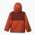 Columbia Rainy Trails II Fleece tuscan/spice slub gyermek esőkabát 2