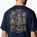 Columbia Cedar Trail Back Graphic Tee kollegiális tengerészkék férfi póló 6