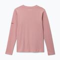 Gyerek hosszú ujjú túrapóló Columbia Hazeldel Hill Graphic Tee eraser pink/barely printed 2
