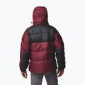 Férfi bélelt dzseki Columbia Pike Lake II Hooded rich wine/black 3