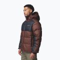Férfi bélelt dzseki Columbia Pike Lake II Hooded tobacco/black 4