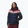 Női sídzseki Columbia Abbott Peak II Ins collegiate navy/rich wine/eraser pink