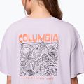 Női túrapóló Columbia Rolling Bend Graphic Oversized Tee lavender pearl/mountainview 6