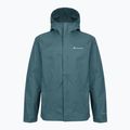 Férfi túrafelső Columbia Triple Canyon Grid Fleece Full Zip II compass blue heather/black