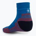 Smartwool Hike Light Cushion Ankle trekking zokni kék-narancssárga SW001611E18 2