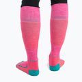 Férfi icebreaker Ski+ Medium OTC tempo/flux zöld/föld sízokni 3