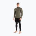 Férfi termikus pulóver icebreaker Merino 200 Oasis Half Zip loden 2