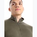 Férfi termikus pulóver icebreaker Merino 200 Oasis Half Zip loden 4